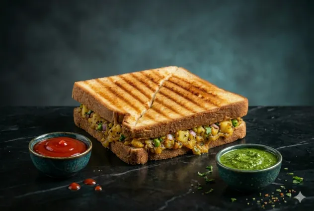Aloo Masala Sandwich