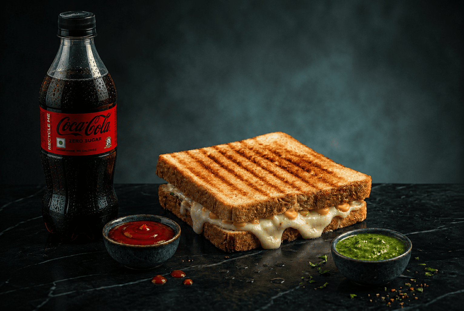 Classic Corn Mayo Sandwich & Coca-Cola Combo Delivery in Gondal